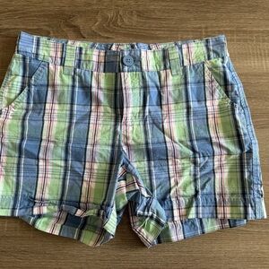 Women’s Lee Size 12 Plaid Shorts